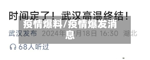 疫情爆料/疫情爆发消息-第2张图片