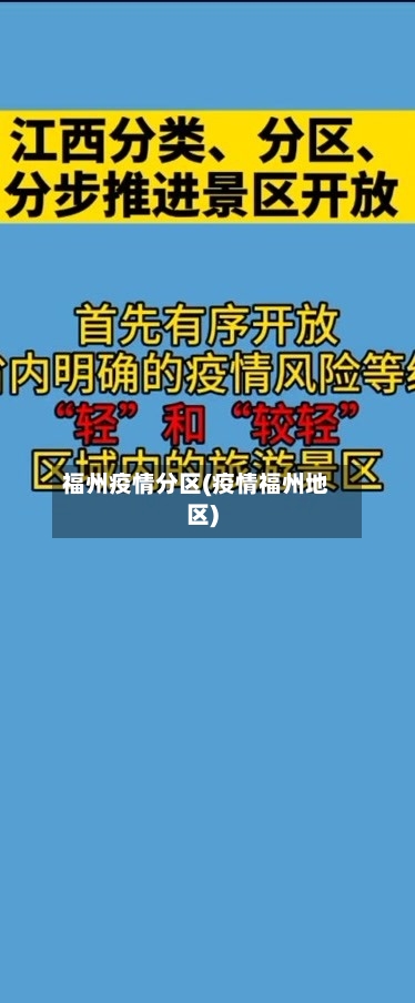 福州疫情分区(疫情福州地区)