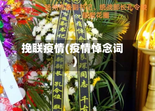 挽联疫情(疫情悼念词)