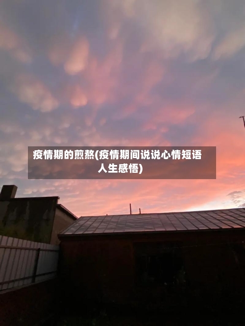 疫情期的煎熬(疫情期间说说心情短语人生感悟)-第3张图片