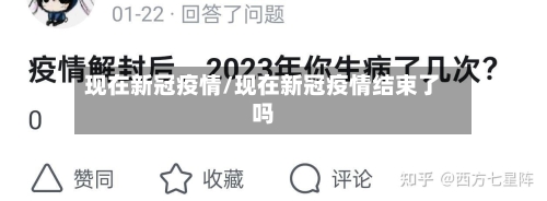 现在新冠疫情/现在新冠疫情结束了吗