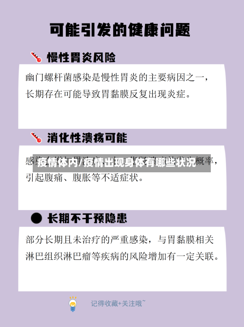 疫情体内/疫情出现身体有哪些状况