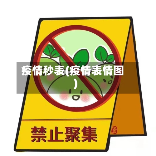 疫情秒表(疫情表情图)