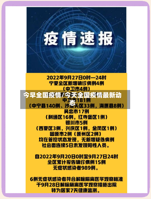 今早全国疫情/今天全国疫情最新动态-第2张图片