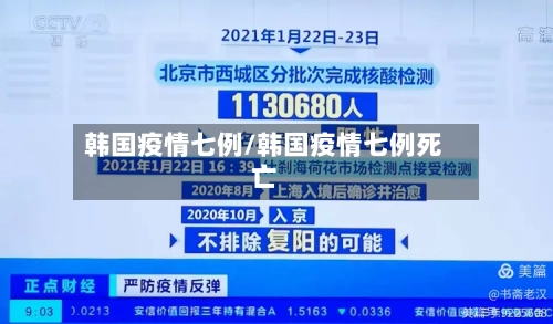 韩国疫情七例/韩国疫情七例死亡-第3张图片
