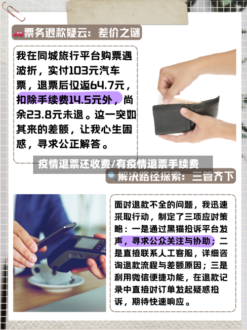 疫情退票还收费/有疫情退票手续费