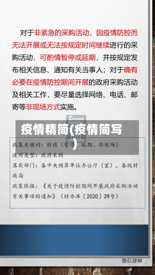 疫情精简(疫情简写)-第3张图片