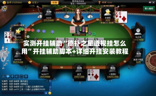 实测开挂辅助“德扑之星透视挂怎么用	”开挂辅助脚本+详细开挂安装教程-第3张图片