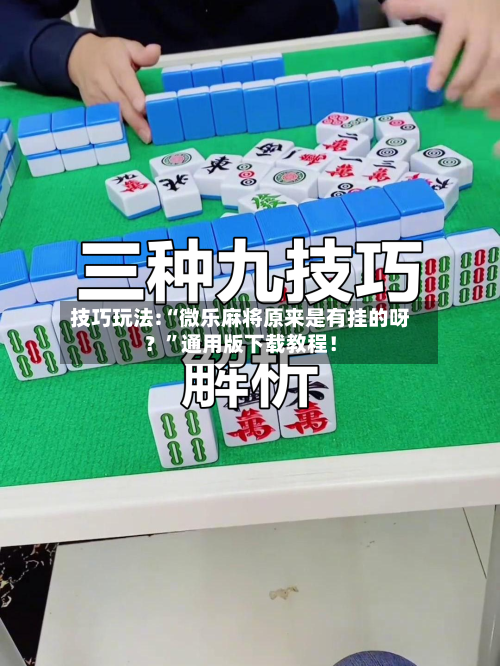技巧玩法:“微乐麻将原来是有挂的呀？”通用版下载教程！-第2张图片