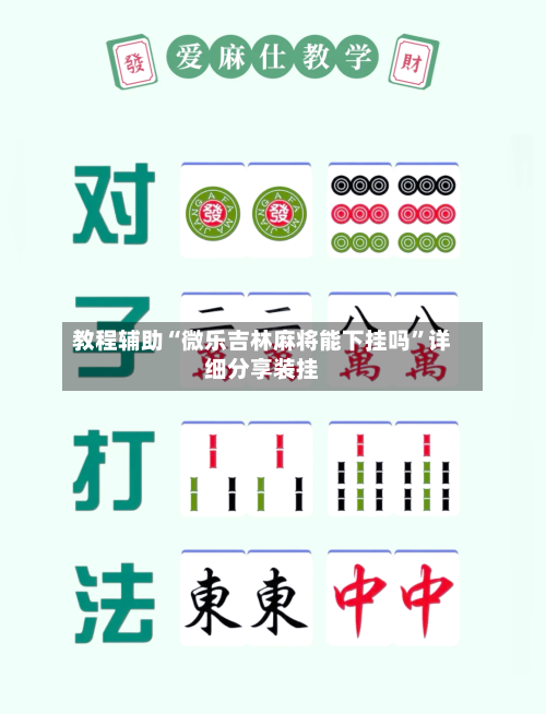 教程辅助“微乐吉林麻将能下挂吗”详细分享装挂-第3张图片