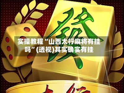 实操教程“山西太行麻将有挂吗	”(透视)其实确实有挂-第3张图片