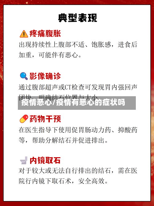 疫情恶心/疫情有恶心的症状吗