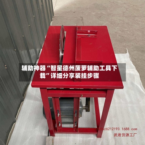 辅助神器“智星德州菠萝辅助工具下载”详细分享装挂步骤