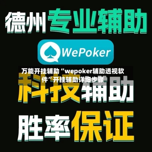 万能开挂辅助“wepoker辅助透视软件”开挂辅助详细步骤
