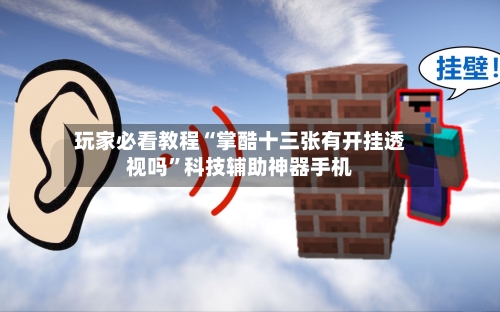 玩家必看教程“掌酷十三张有开挂透视吗”科技辅助神器手机-第2张图片