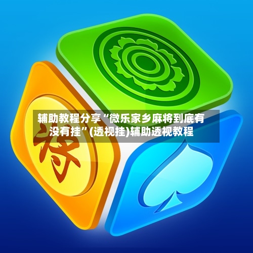 辅助教程分享“微乐家乡麻将到底有没有挂”(透视挂)辅助透视教程