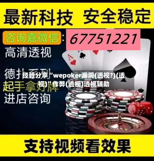 经验分享“wepoker漏洞(透视?)(透视)”作弊(透视)透视辅助-第3张图片